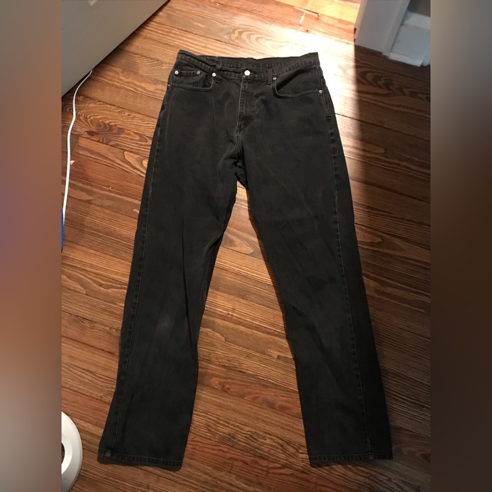 black polo jeans / size 34